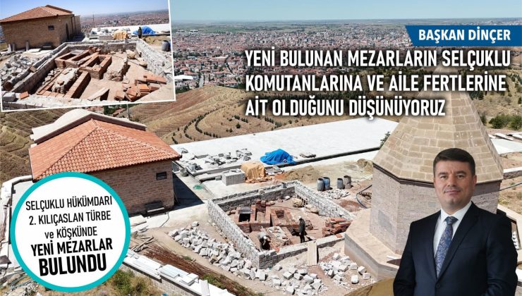 Aksaray’da Selçuklu Dönemine Ait Mezarlar Bulundu: