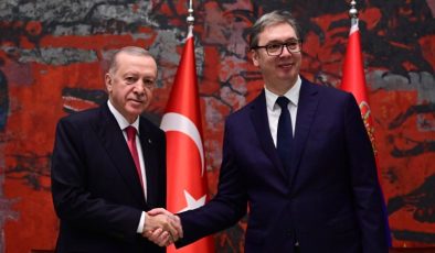 Erdoğan Sırbistan Cumhurbaşkanı Vucic ile görüştü